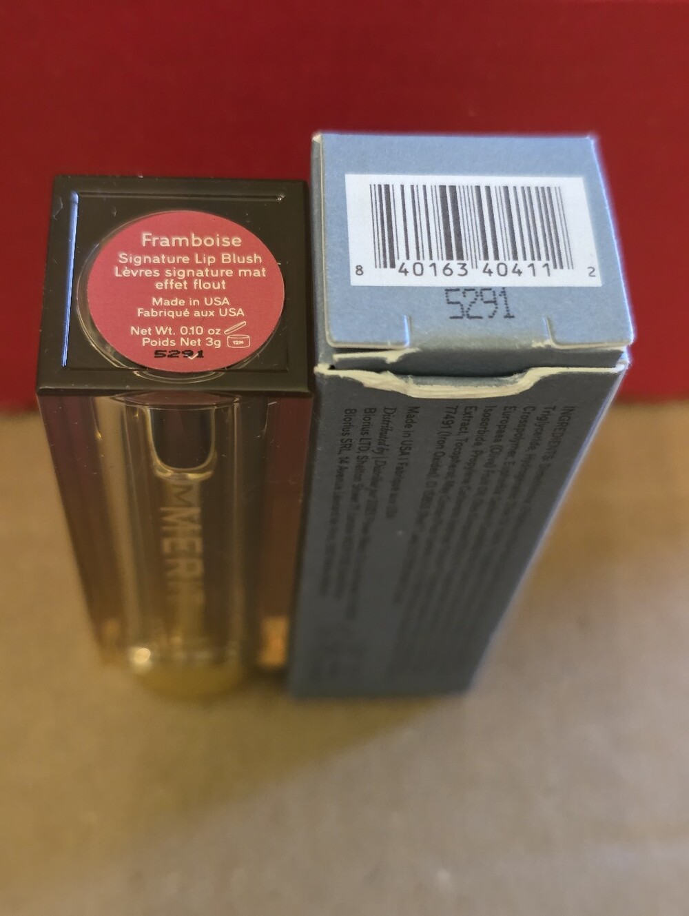 MERIT Signature Lip Lightweight Lip Blush FRAMBOISE - Picture 6 of 8